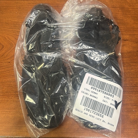 Used J Crew Quinn embellished removable ankle-strap ballet flats CE804 - Picture 4 of 5